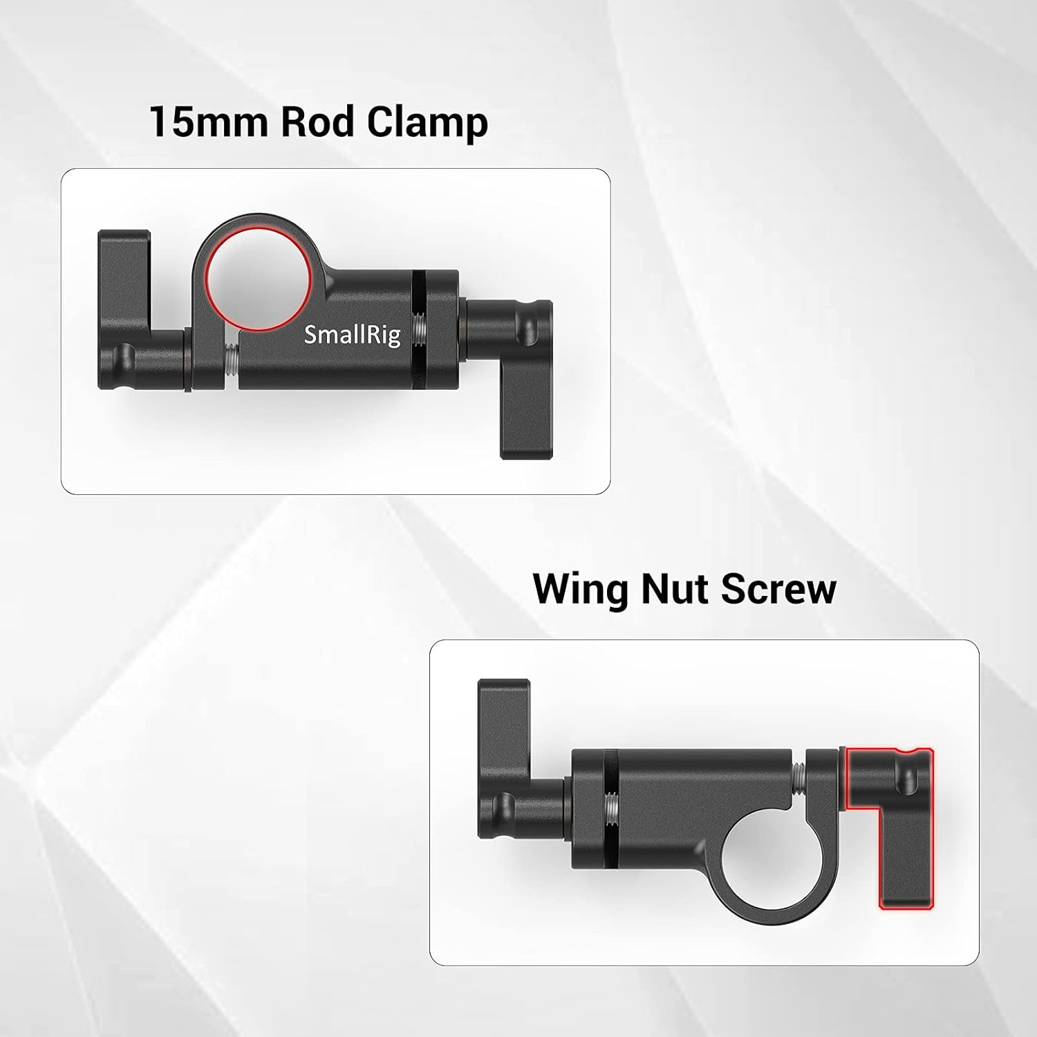 SMALLRIG 90 Degree 15Mm Rod Clamp for Video Camera DSLR Rig - 2069 image number 4