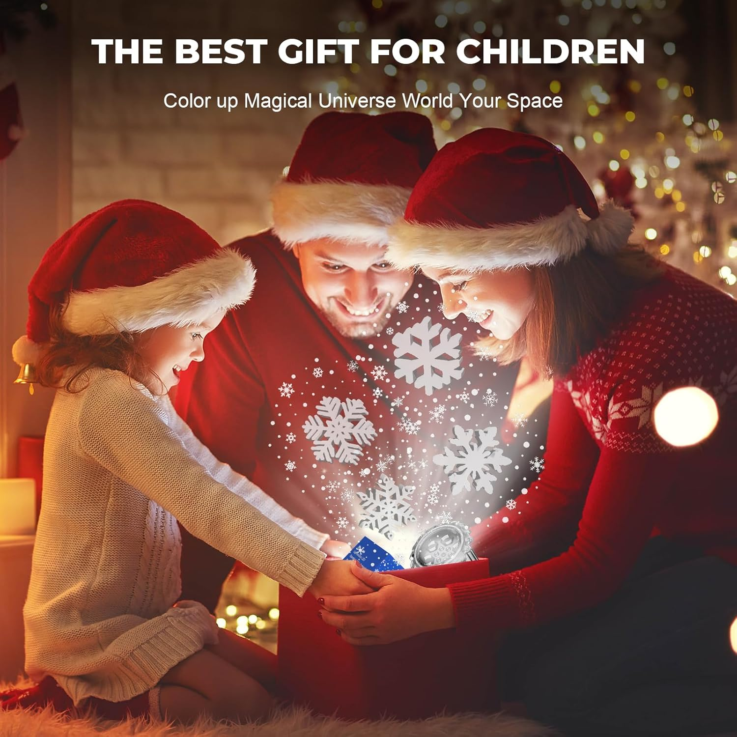 The Latest 3D Snowflake Projector Lights,Indoor Outdoor Waterproof Snowfall Lamp Night Light Projection,9 Watts Super Brighter,Led Christmas Projector Lights for 2026 New Year,Winter,Xmas,Home Decor