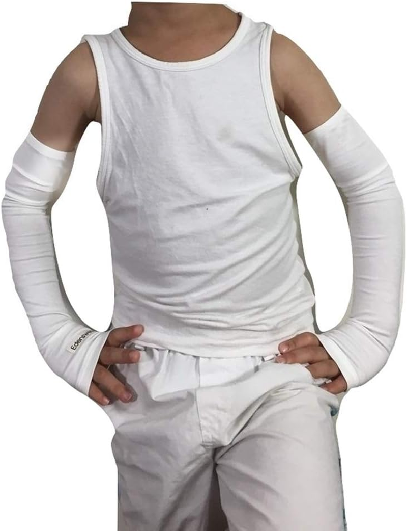 Edenswear Zinc-Infused Sleeves Bandage for Kids with Eczema - Wet Wrap Therapy (Xxsmall) image number 1
