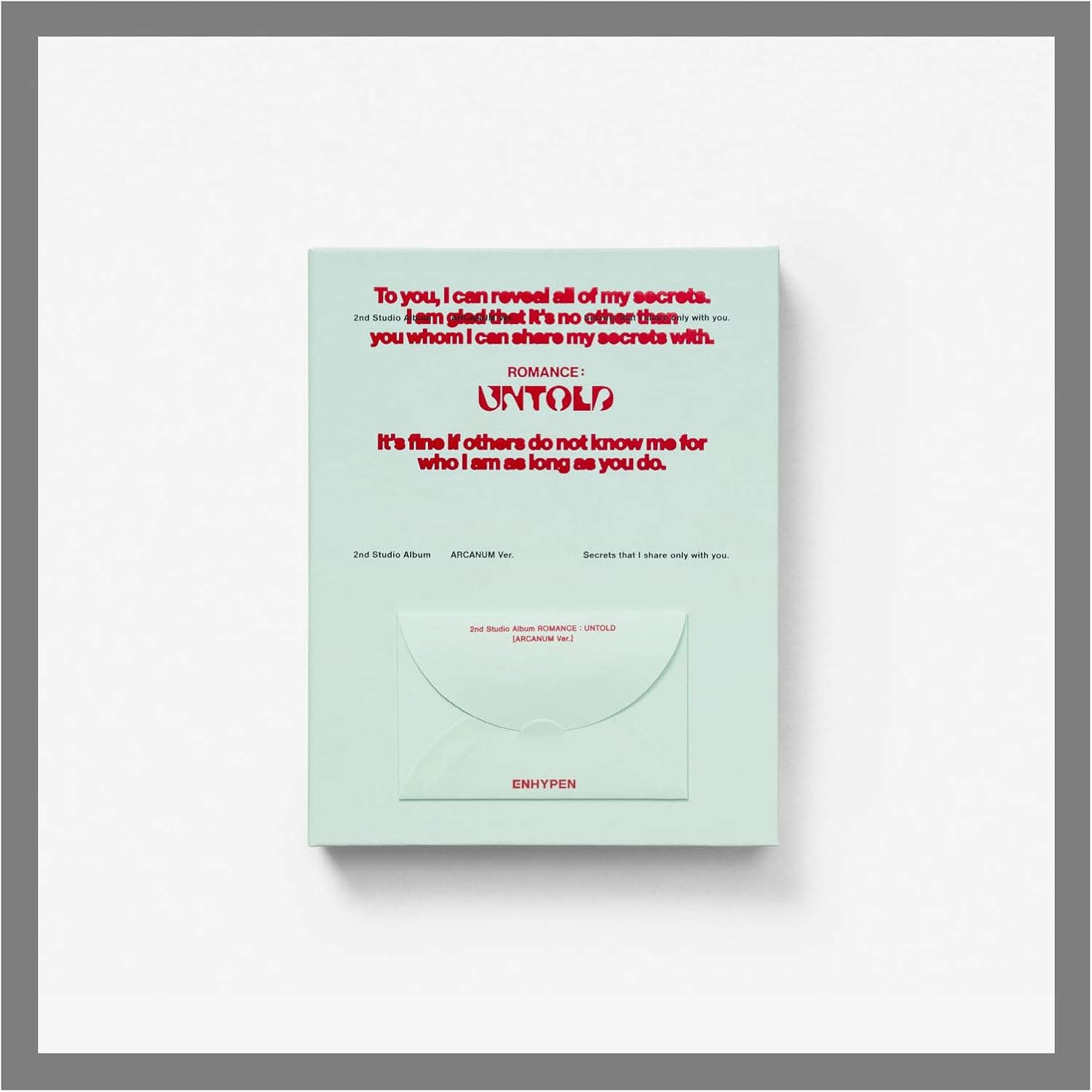 ENHYPEN ROMANCE : UNTOLD 2Nd Album with Tracking EN- (Standard ARCANUM Version) image number 1