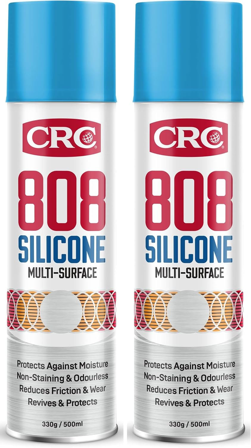 CRC 808 Silicone Spray 330 G (Pack of 2)