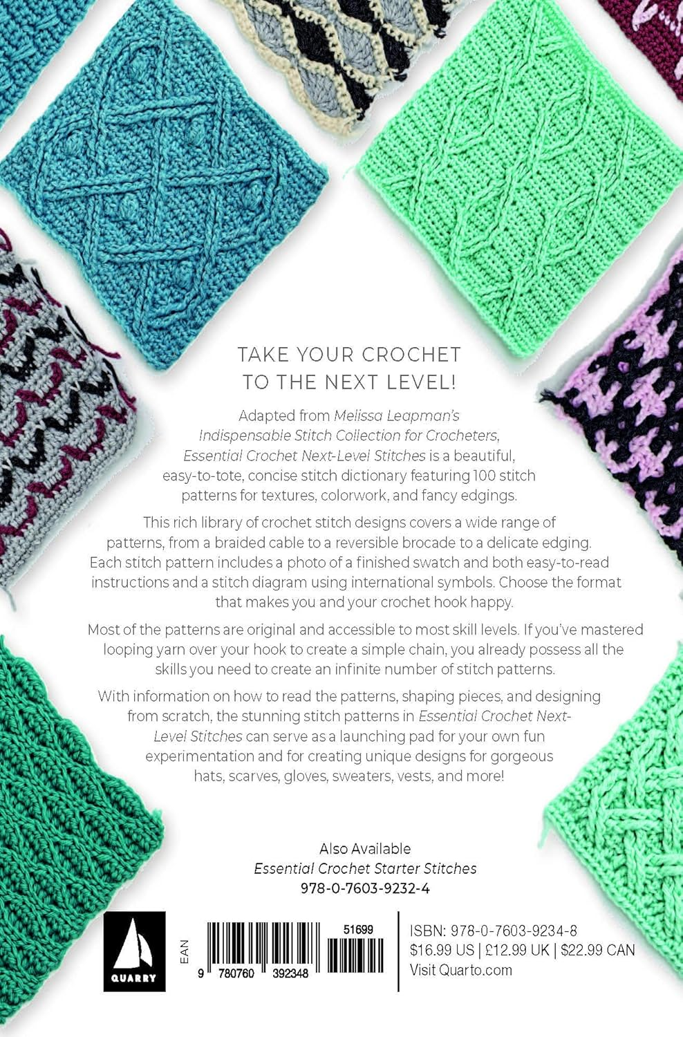 Essential Crochet Next-Level Stitches: Portable Stitch Companion: Textures, Colorwork, and Fancy Edgings: 2 image number 6