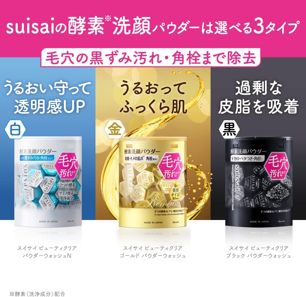 Kanebo Suisai Beauty Clear Gold Powder Wash