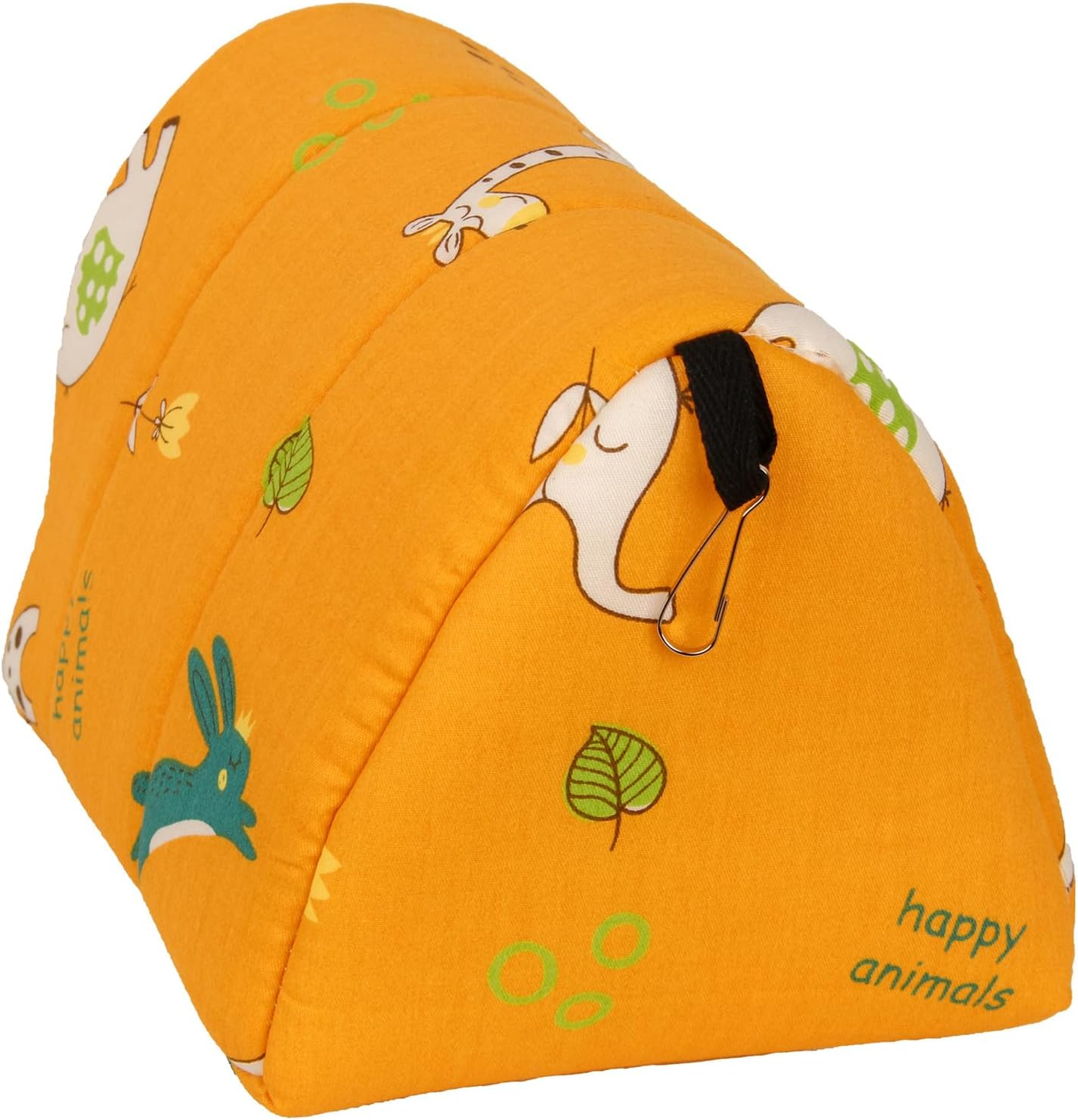 Bird Hanging Hammock Winter Warm Parrot Nest House Bed Plush Snuggle Pet Cave Hammock Toy for Conure Lovebird Budgie Parakeet Cockatiel Cage Accessory (Small) image number 5