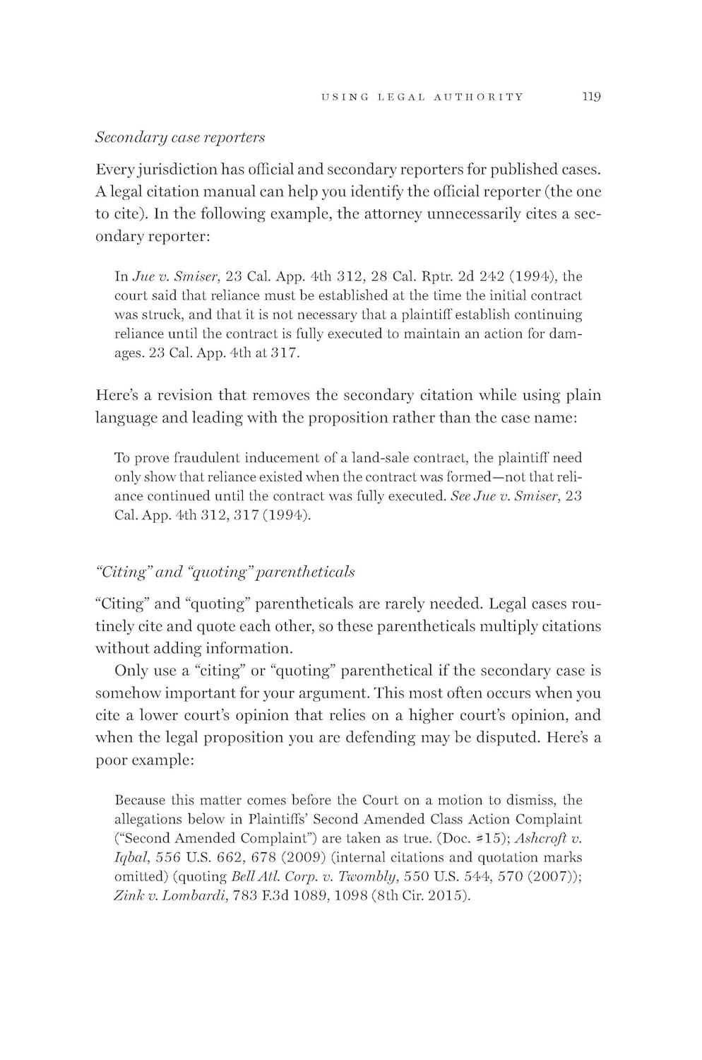 Elegant Legal Writing