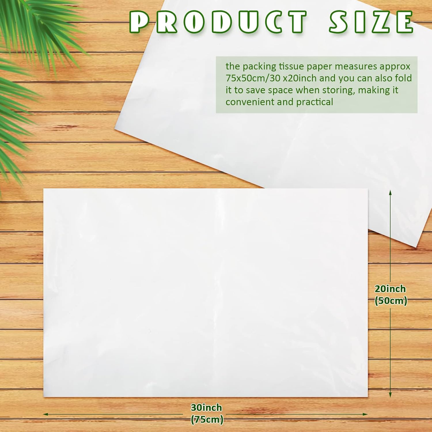 RYKOMO 100 Sheets 20 X 30 Inch Acid Free Archival Tissue Paper Unbuffered No Acid Paper White No Lignin Free Packing Tissue Paper for Preserving Clothing Storage Textiles Present Wrap image number 5