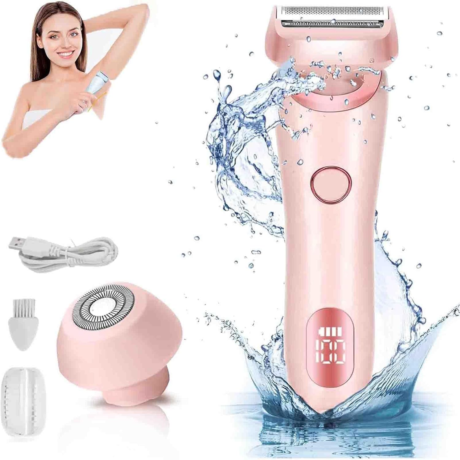 Blissglide Pro&trade; - Silkglide Pro, Silkglide Pro - 2024 Best Silk Glide Razor, Livora Silkglide Pro Razor, Livora Silkglide Pro Shaver, Silky Glide Pro Hair Remover, Silk Glide Epilator (B)