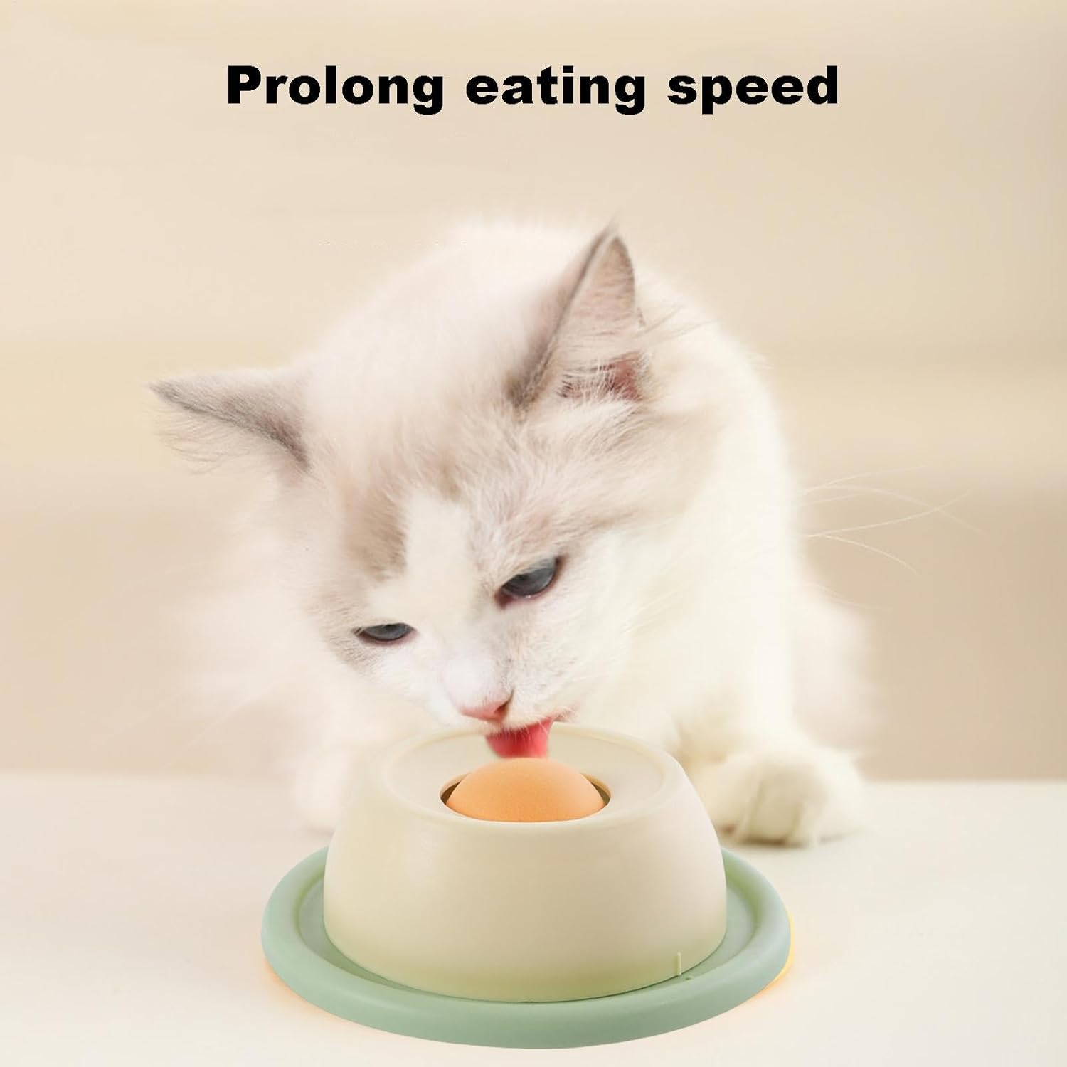 Shurzzesj Licking Plate for Dogs | Interactive Slow Feeder Rotating | Fun Food Bowl anti Vomiting Puzzle Cats Toy for Pets image number 2