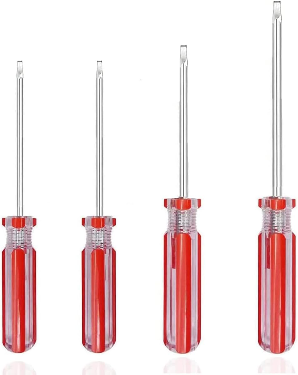 Fongmore 4Pcs Square Head Screwdriver Set SQ0 SQ1 SQ2 SQ3 Precision Screwdriver Set with Magnetic Multifunction Hand Tool