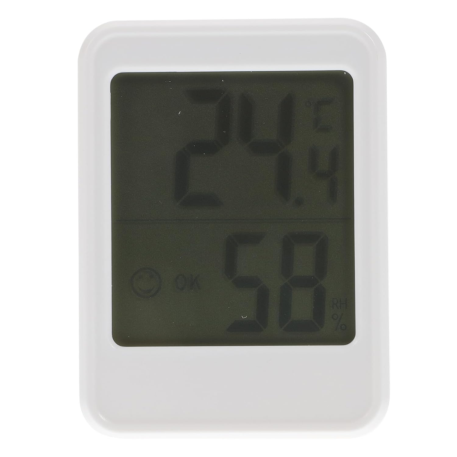 Yardenfun Accurate Digital Hygrometer with Display Portable Indoor Temperature and Humidity Monitor for Home Accessory with Magnetic Hook image number 4