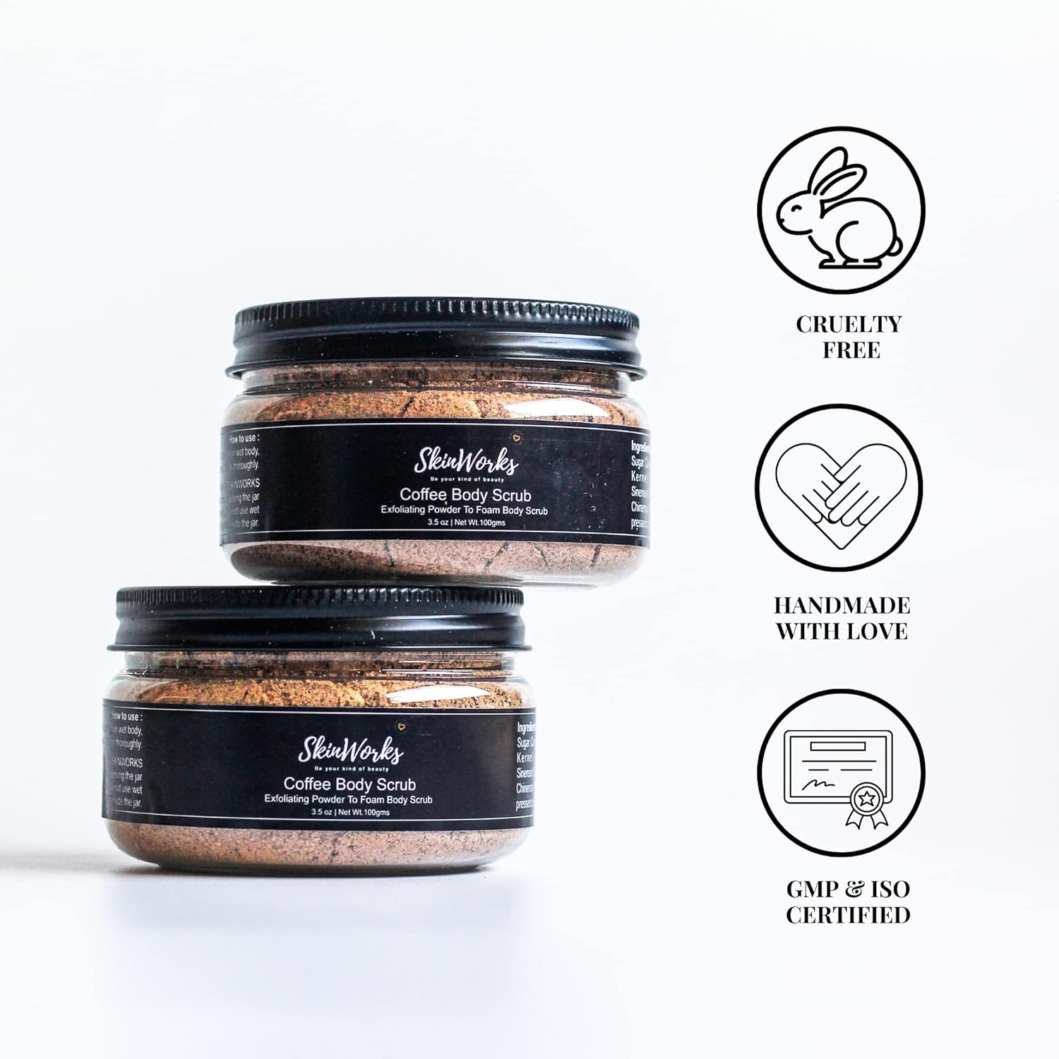 Coffee & Oats Body Scrub for All Skin Type (Coffee Oats Scrub, 180Gm)