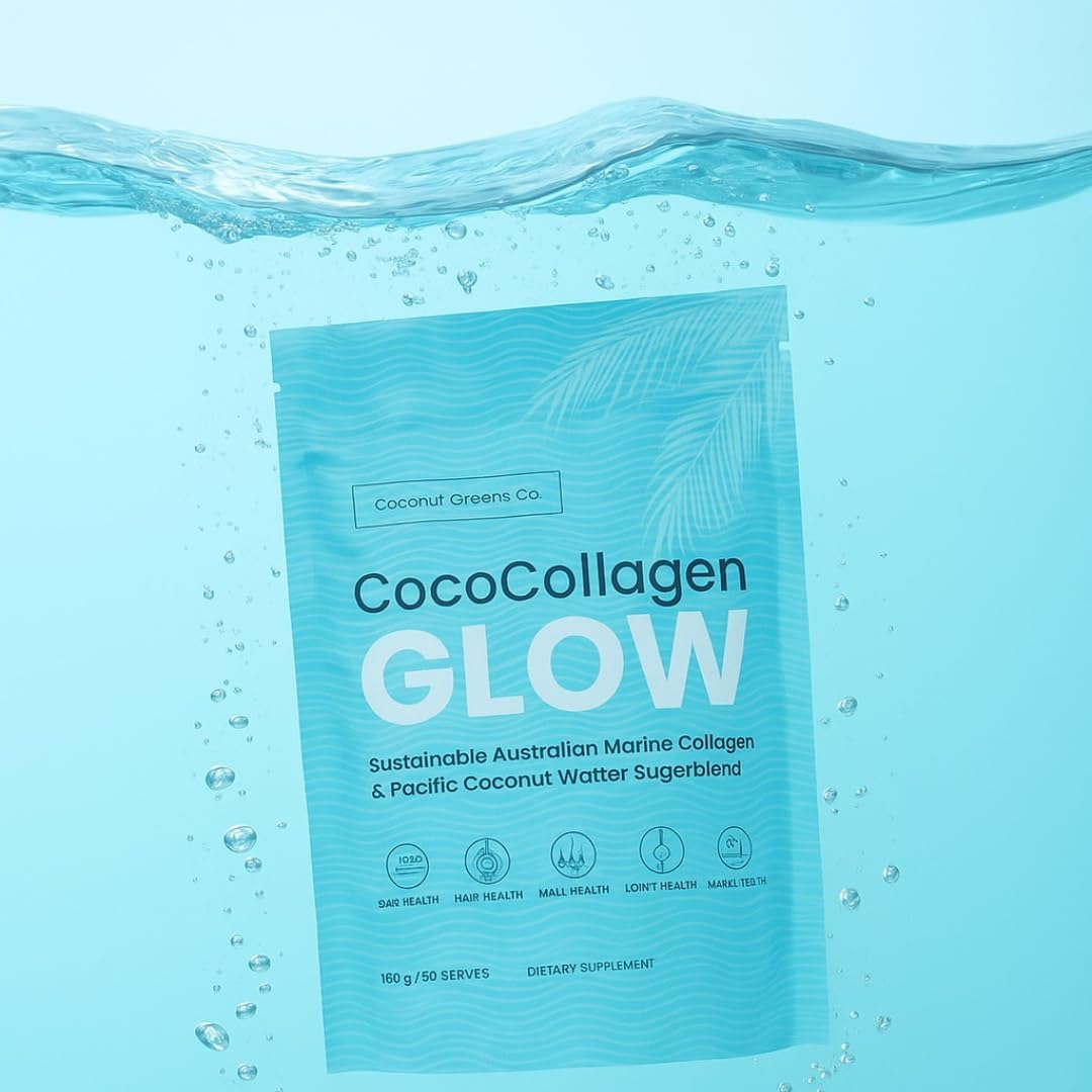 Cococollagen GLOW &ndash; Marine Collagen with Coconut Water | 180 G Pouch (30 Serves) image number 2