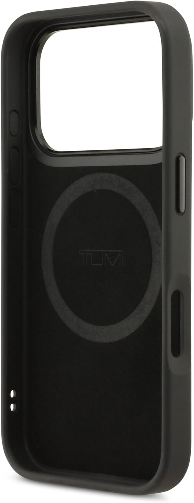 TUMI Embossed Magsafe Premium Leather Business Impact Protection Case for Iphone 17 PRO Black | Authentic Guaranteed image number 6