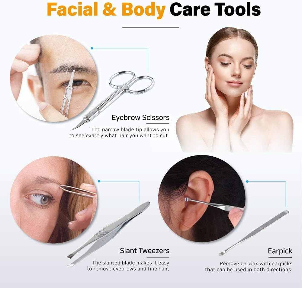 ROYAL METAL NAIL CLIPPER SET SERIES (9 PCS BLACK) image number 3