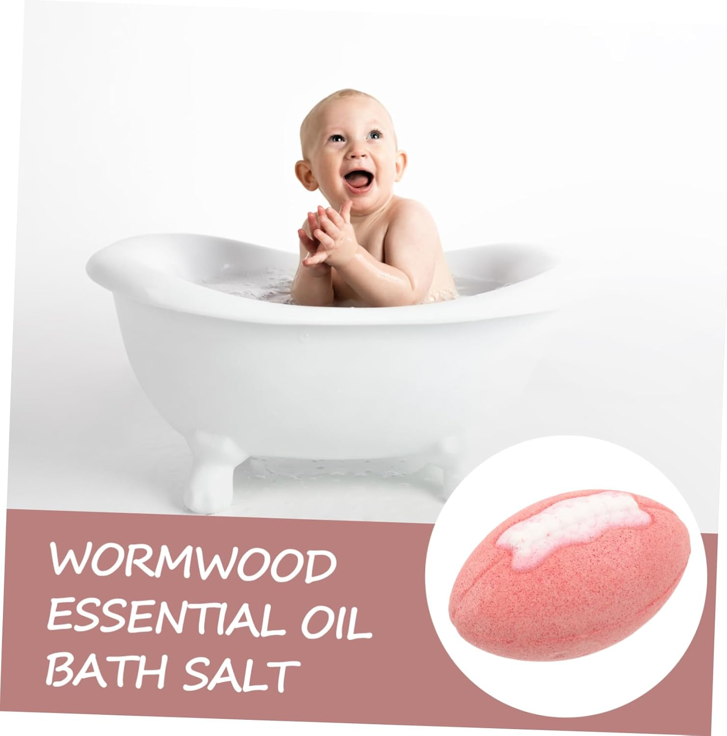 COLLBATH 3Pcs Fragrance Bath Salt Bombs Bubble Bath Salt Sea Boys and Girls Bombs image number 3