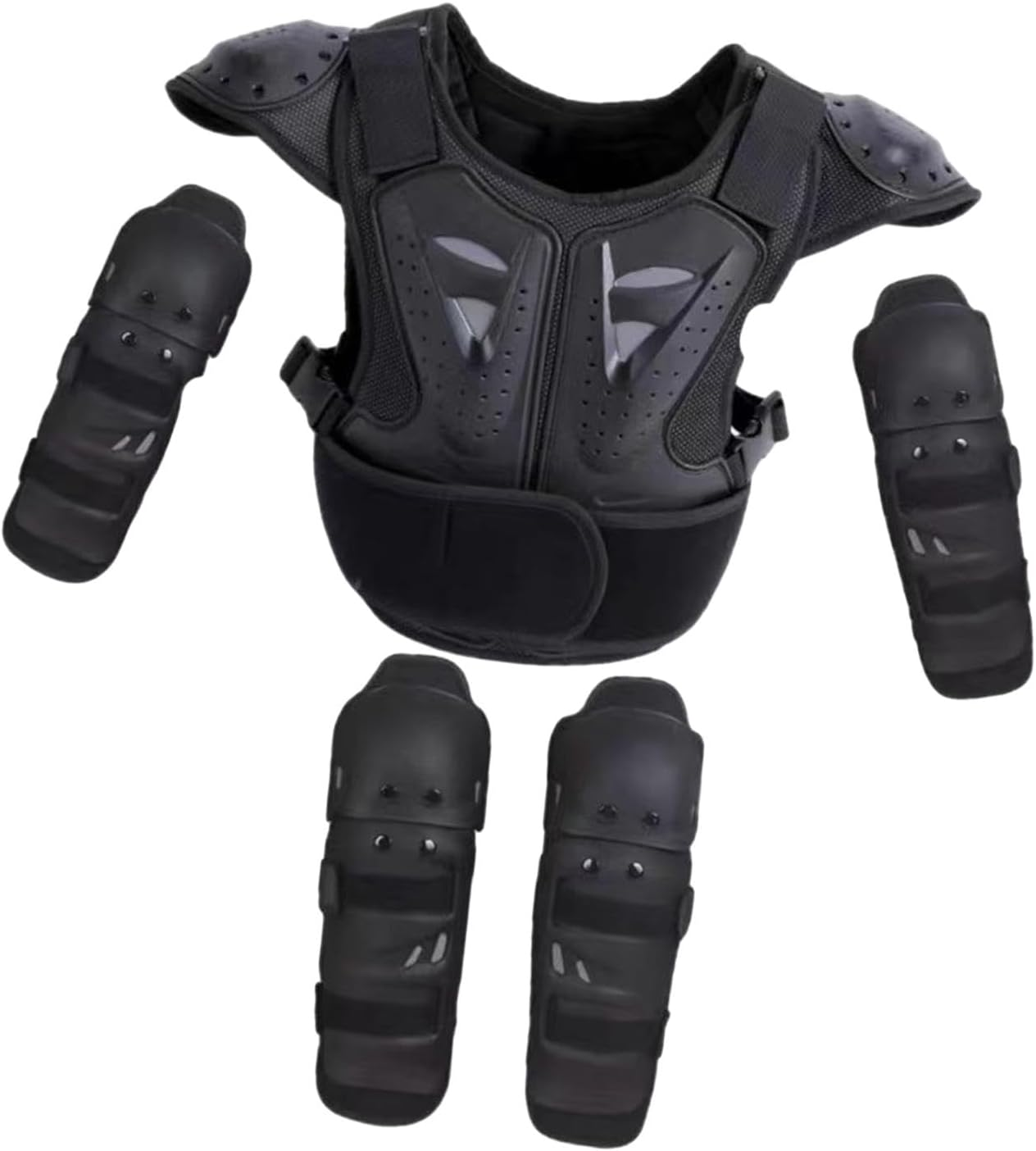 Dirt Bike Gear, Kids Motorcycle Full Body Armor Suit Riding Protective Chest Spine Back Protector for Skiing Motocross