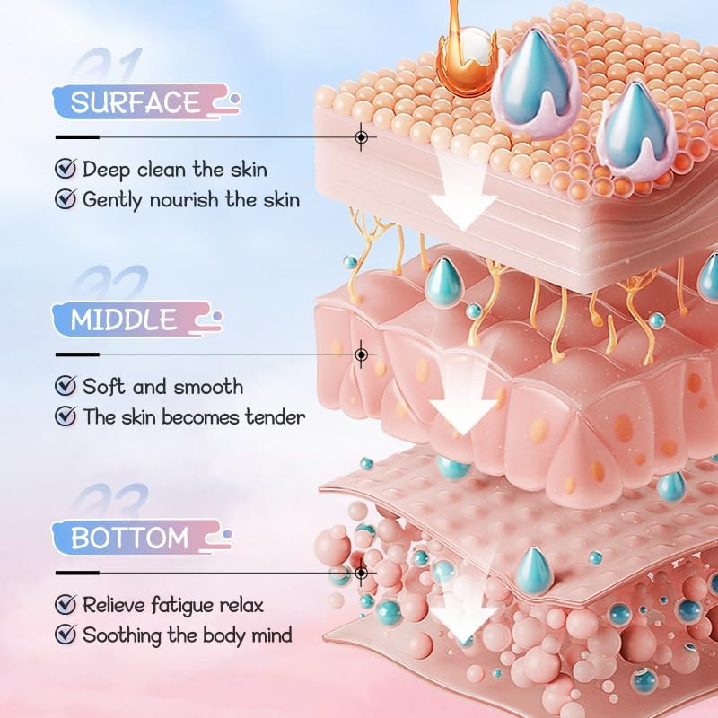 Fowerher Duck-Shaped Bath Bombs, 4 Pack - Moisturizing & Smoothing, 135G Each image number 2