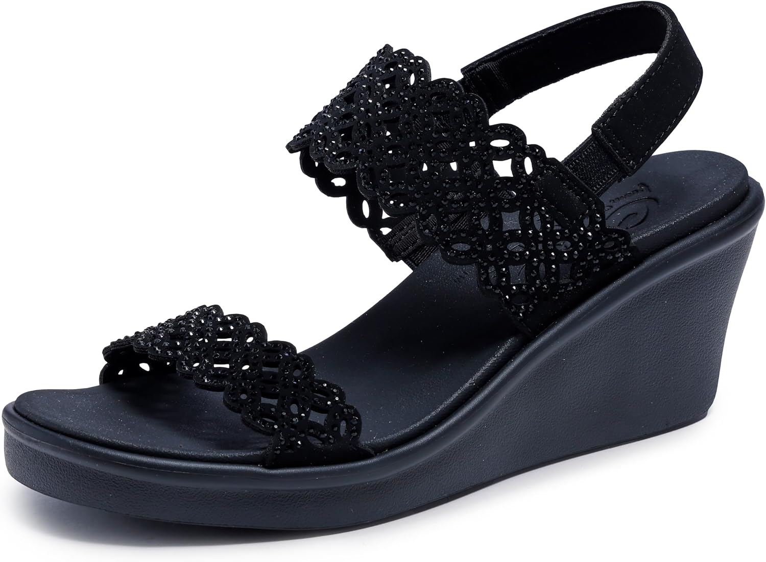 Skechers Cali Women'S Womens Rumble on - Sassy Dayz Wedge Sandal