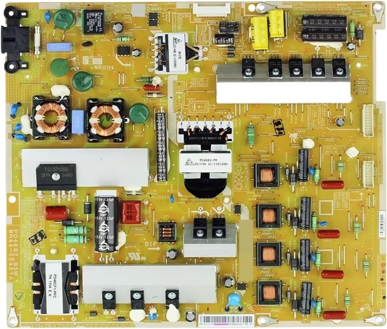 Replace TV Power Board BN44-00427A with BN44-00427B, Compatible for Samsung, TV Power Board for UE46D8000YU, UN46D7000, UE46D6530, UE46D8000, UE46D6500, UA46D6400 image number 5