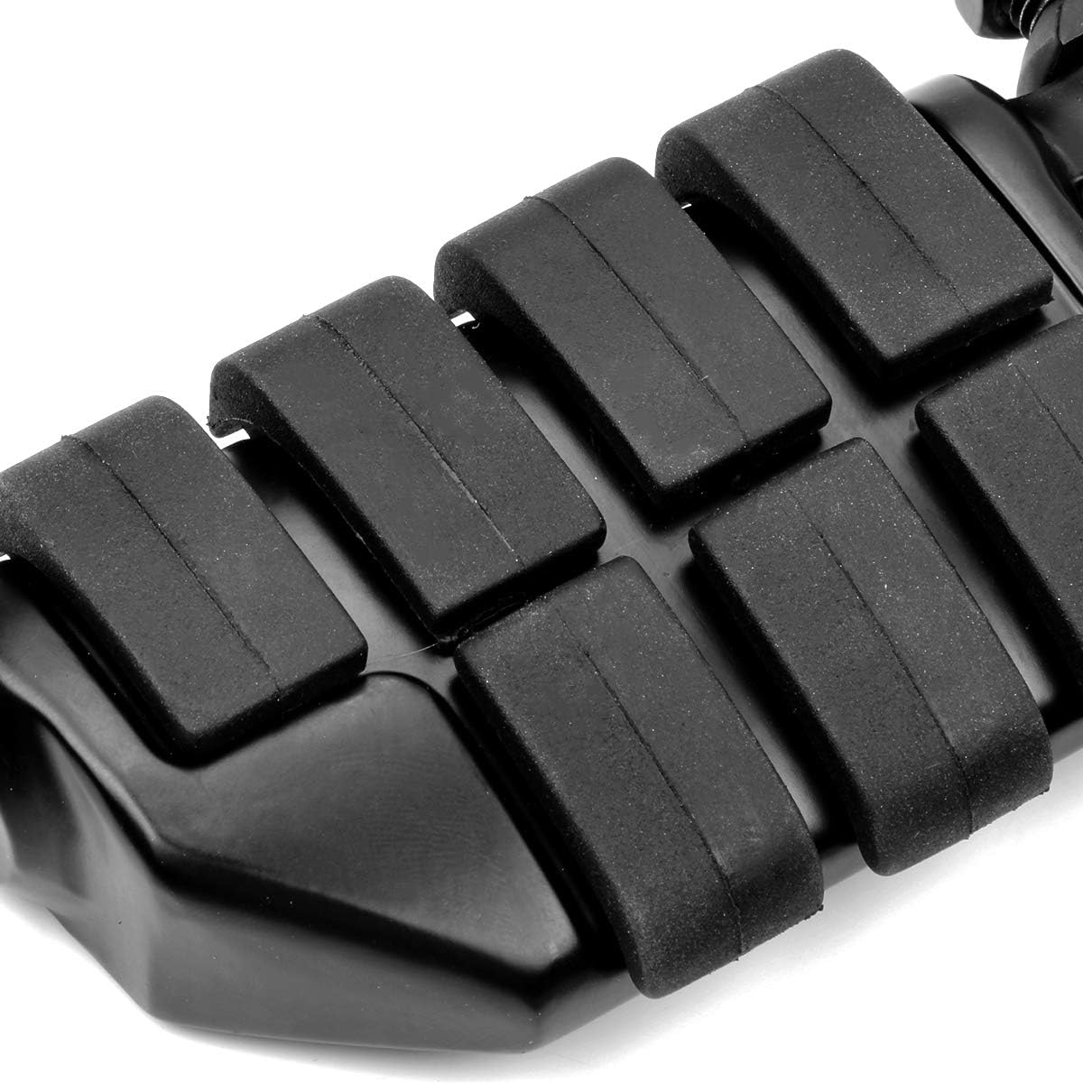 Motorcycle Foot Pegs Foot Rest Highway Footpegs Compatible with Road King Street Glide Honda Kawasaki Suzuki Yamaha 25Mm 32Mm 34Mm (Black) image number 4