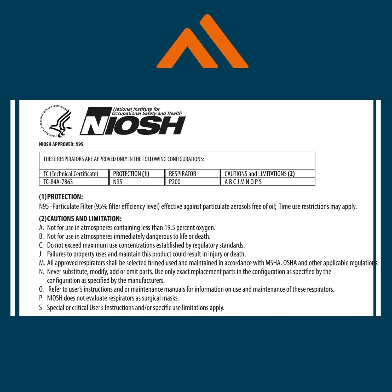 Portwest P200 Disposable FFP2 Dust Mist Respirator Face Mask (Pack of 20) White image number 3