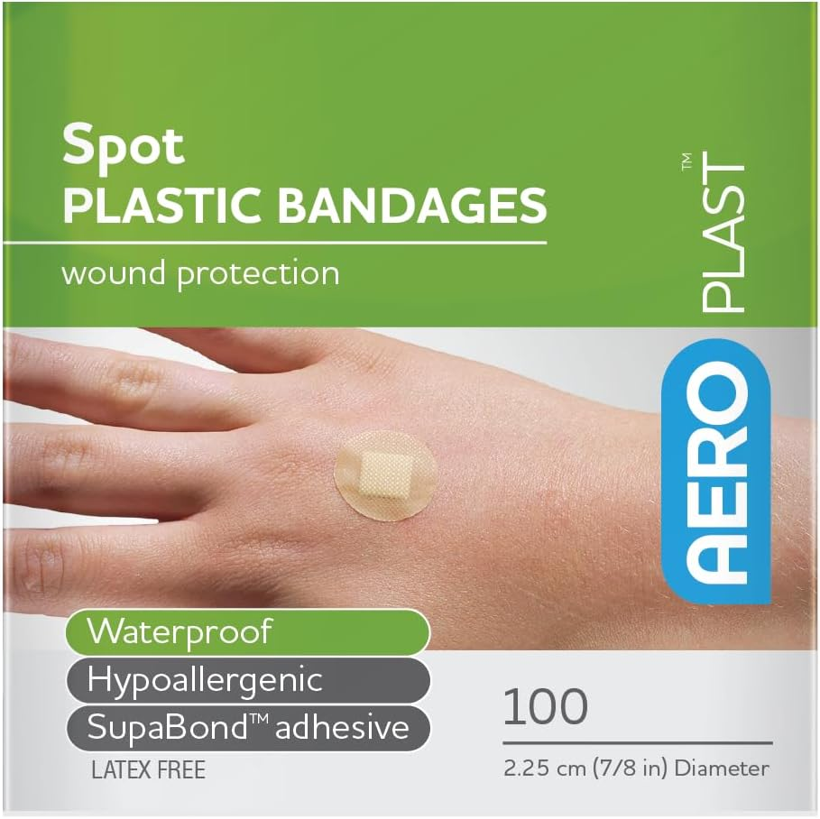 AEROPLAST Plastic Spot Dressings - 2.25Cm Diameter, Box of 100 image number 5