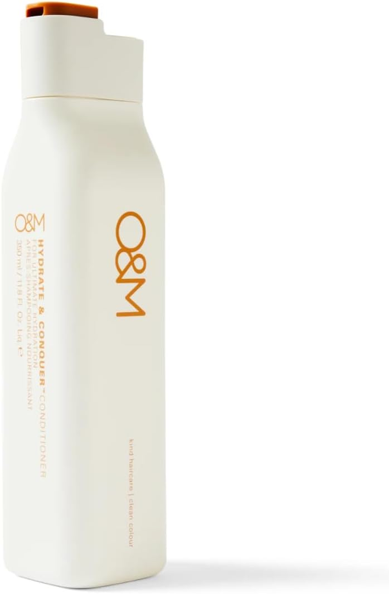 O&M Hydrate and Conquer Conditioner- 350Ml- for Dry Hair - Colour Safe, Clean from Sulfates, Parabens, Silicones, MIT, Phthalates, Triclosan, Propylene Glycol & Gluten, PETA Certified & Vegan, Australian Made, PCR Packaging image number 2