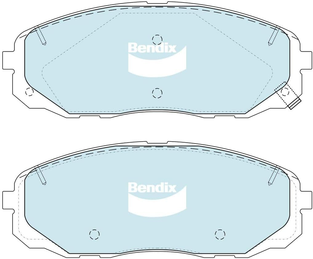 Bendix DB2454HD Heavy Duty Brake Pads Set image number 1