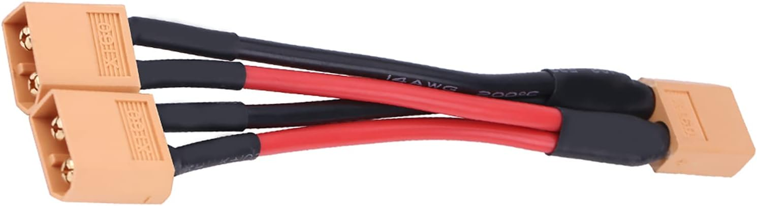 XT60 XT60 Connectors XT60 Parallel for 2 Batteries(1 Female and 2 Male) image number 4