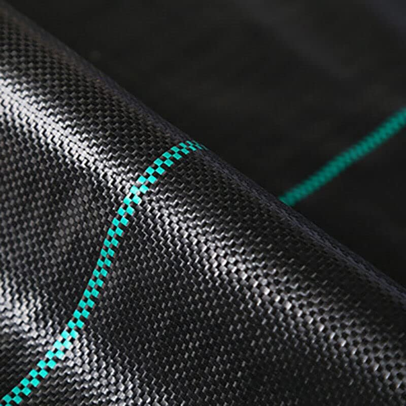 1.2 * 50M Weedmat Weed Control Mat Matting Woven Fabric Plant PE - Chemical-Free Weedmat for Gardens, UV Resistant Woven Ground Cover image number 4