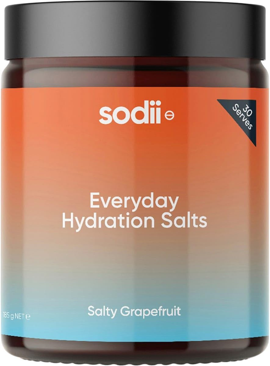 Sodii Everyday Hydration Salts, Salty Grapefruit, 185G