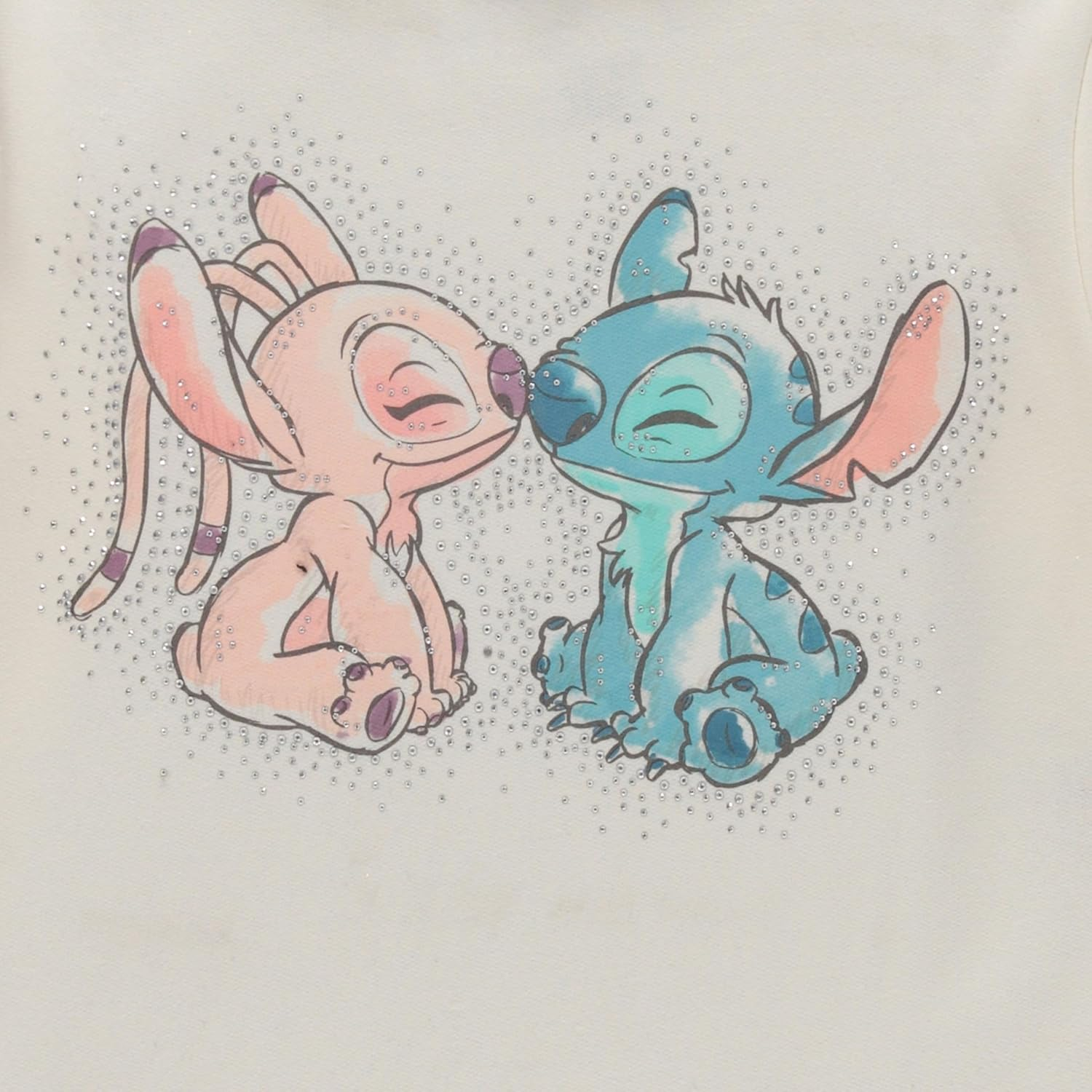 Disney Lilo & Stitch Girls Hoodie - Stitch Skimmer Pull over Hoodie- Little and Big Girl Sizes 4-16 image number 3