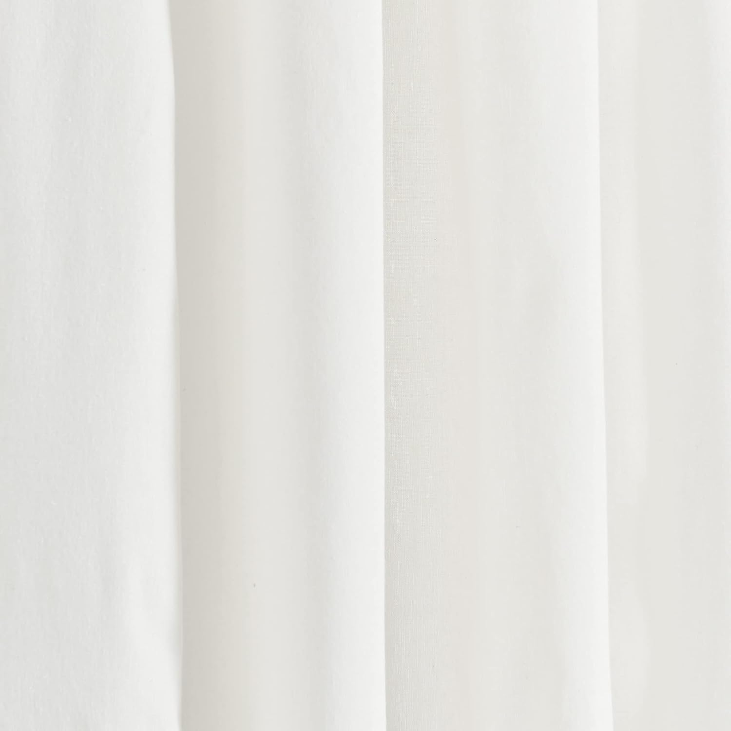 Lush Decor Coastal Chic Scallop Edge Window Curtain Panel Pair, 52" W X 84" L, Gray & Off-White