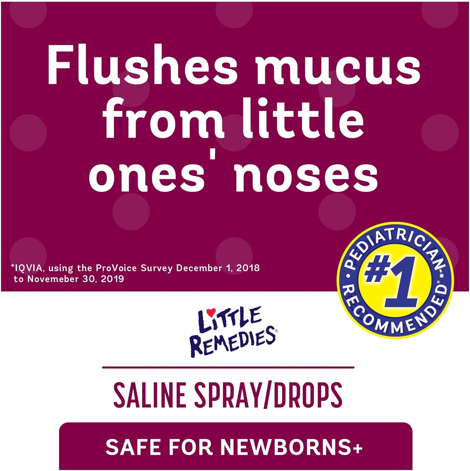Little Remedies Noses Saline Spray Drops, 1 Fluid Ounce image number 2