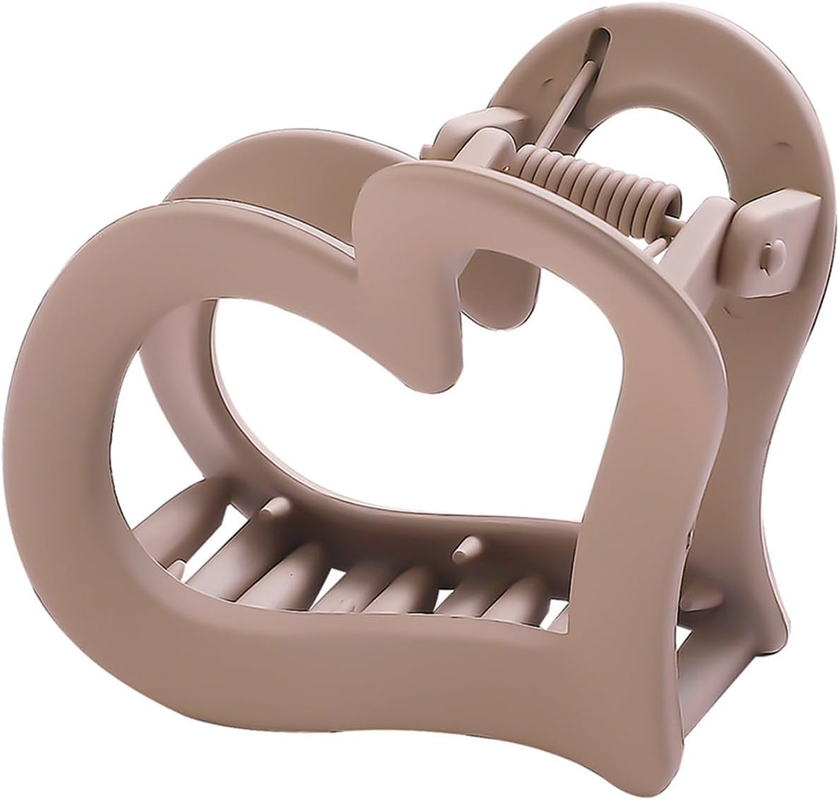 Medium Hair Claws Heart Hair Clip, Non-Slip Claw Clips, Strong Hold Claw Clip for Medium Thick Hair, Women and Girls Hair Accessory (Hairclawmidheart) image number 1