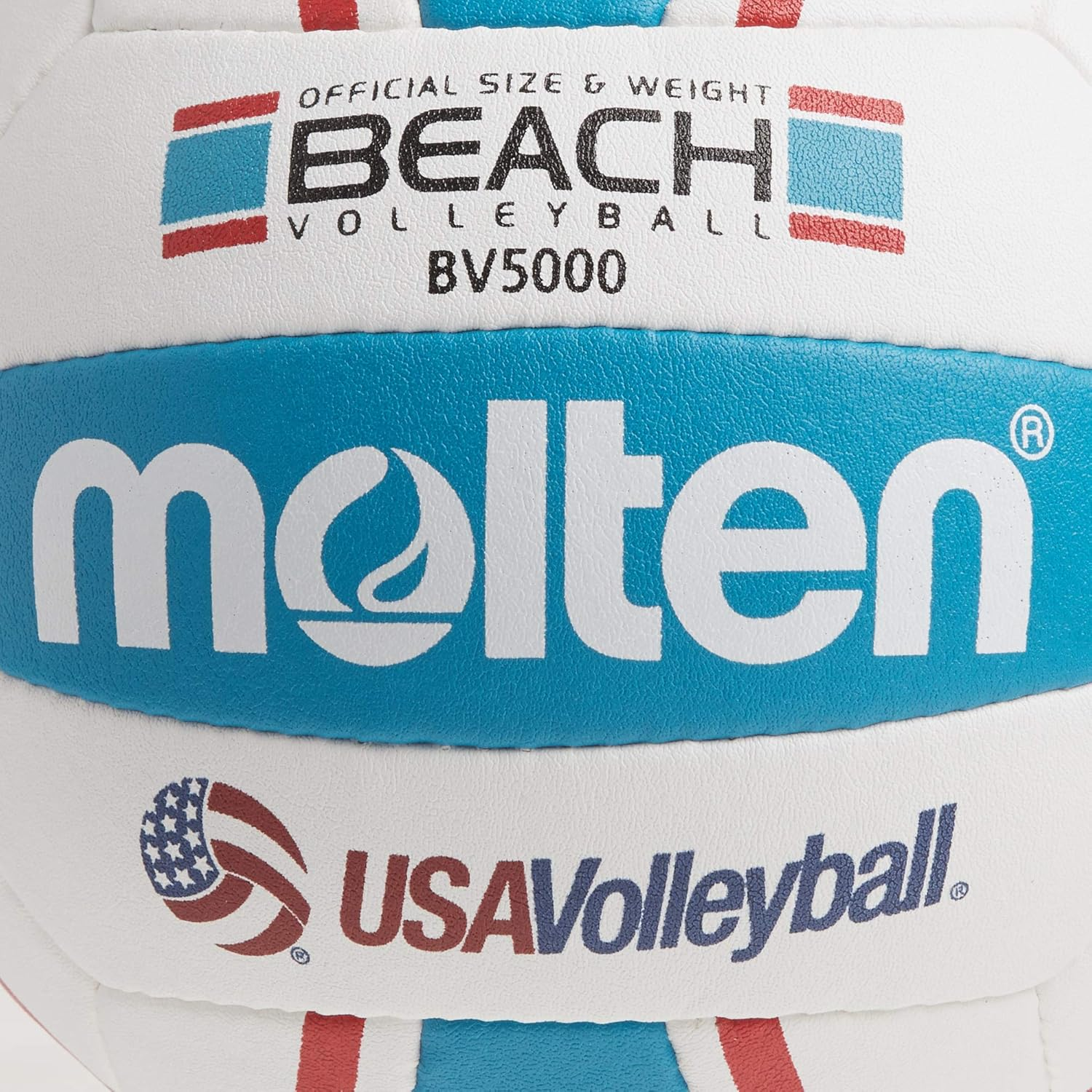 Molten Elite Beach Volleyball - Red/Blue image number 4