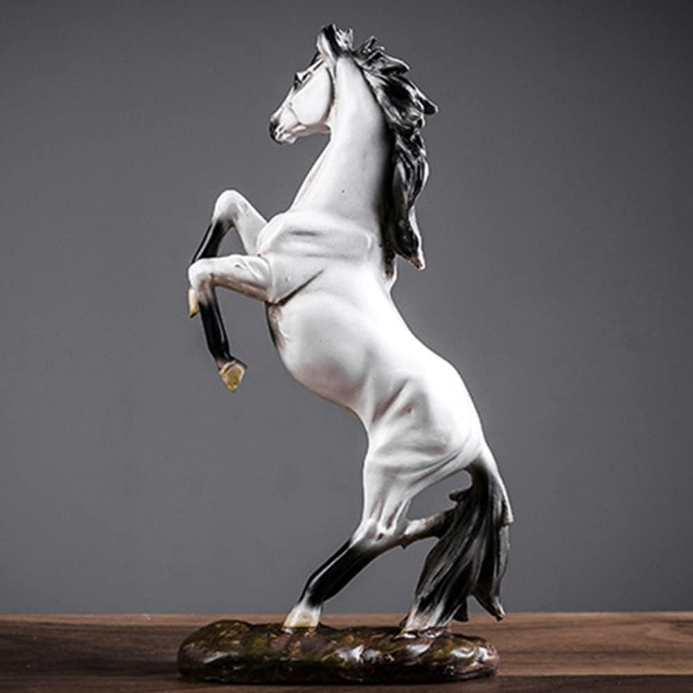 2X Horse Statue for Home Decor Modern Horse Figurine Sculpture Office Decoration Crafts image number 5