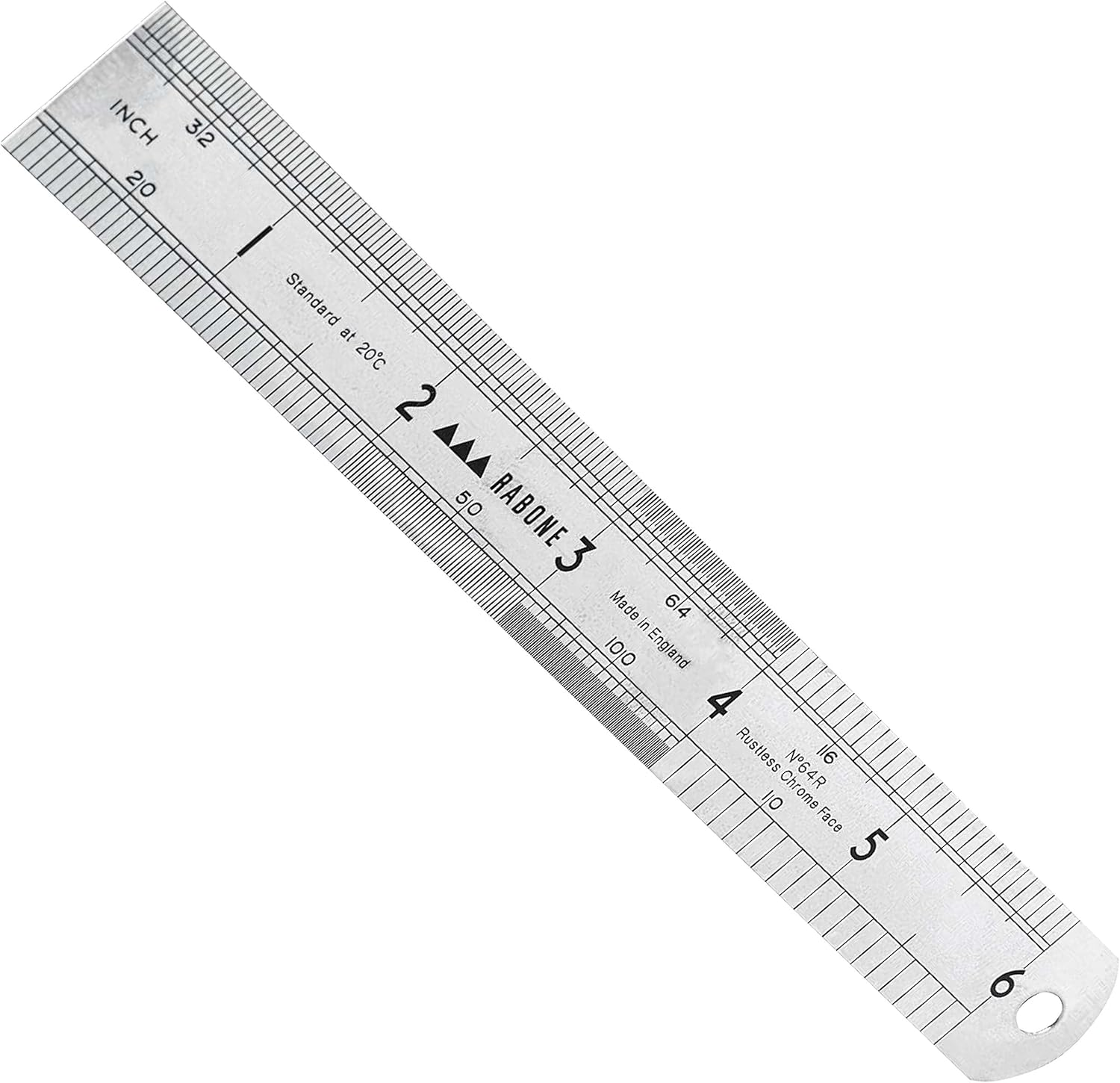 Stanley Precision Steel Rule, 150 Mm Length image number 2