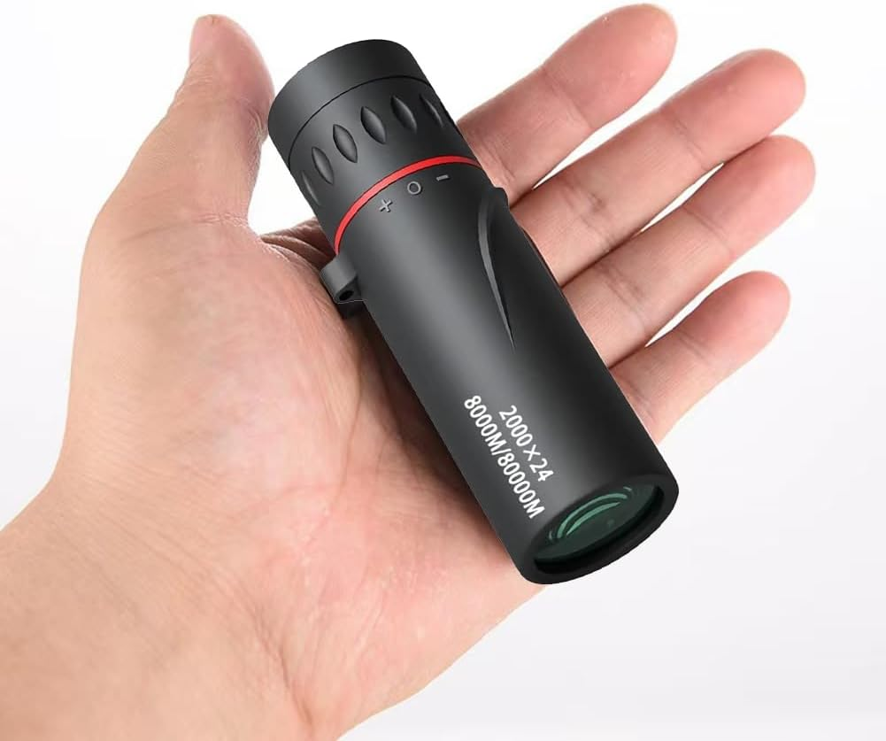 Mellisso 2000X24 HD Monocular Telescope Portable Mini Telescope for Outdoor Camping and Birdwatching image number 1
