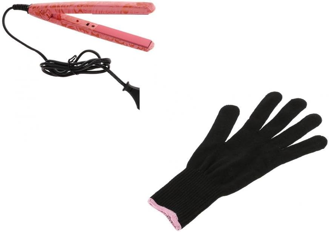 BAOBLADE 1PC Professional Heat Resistant Glove for Hair Styling Heat Blocking for Curling Flat Iron and Curling Wand Suitable for Left and Right Hands image number 1