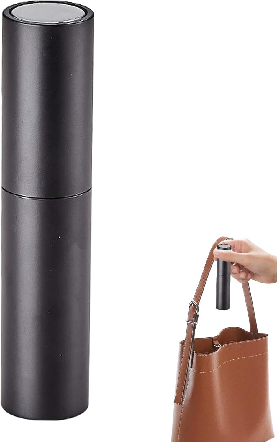 Coffee Making Accessories - Anti-Flying Grind Accessories,Rotary Pump Head Raised Spray Bottle for Dining Room, Hotel, Restaurant, Kitchen, Cafe - Black image number 2