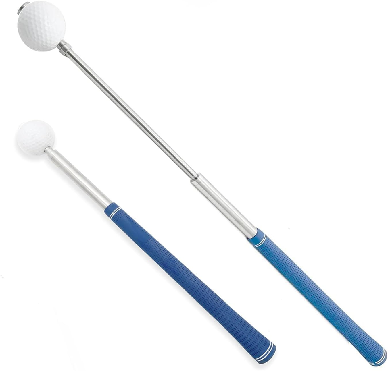 Kegolf Golf Swing Training Aid, Rhythm Click Sound Golf Swing Trainer and for Both Left-Handed and Right-Handed Warm-Up Indoor Practice, Strength, Tempo Training for Chipping Hitting, Blue image number 4