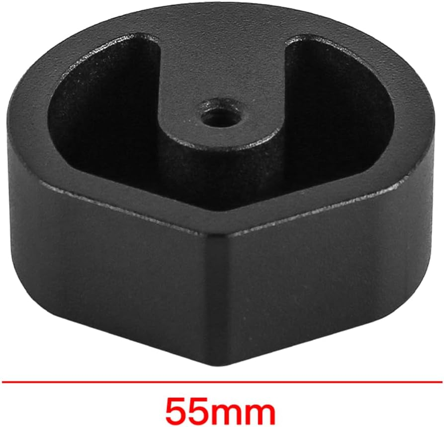 VOANZO Mini Tripod Adapter 1/4"-20 and 3/8"-16 Thread Can Be Used with a Tripod, Clamp or Other Bracket to Fix It and Use It with a Pipe Adapter