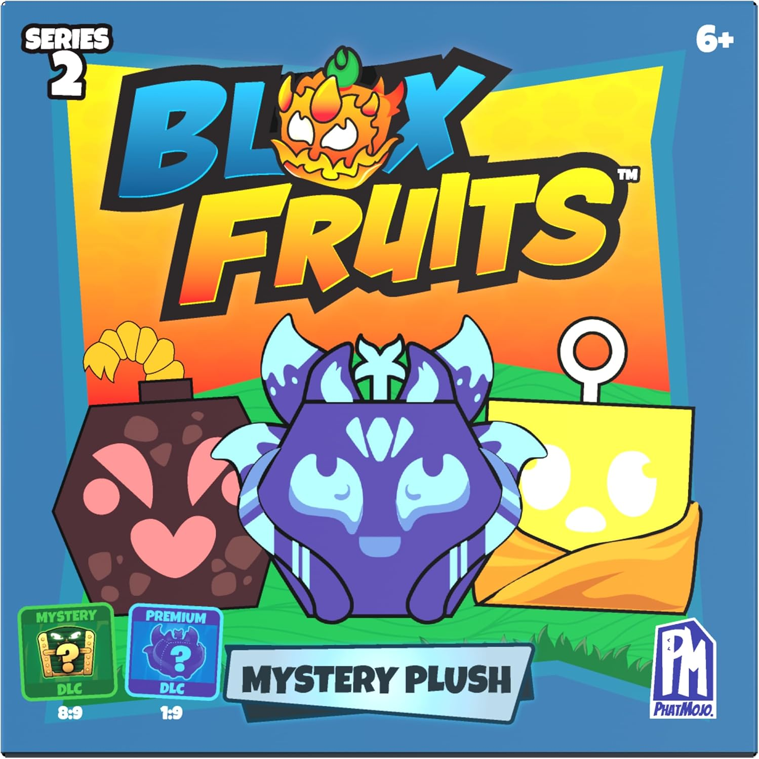 BLOX FRUITS 4" Collectible Blind Box Plush Series 2