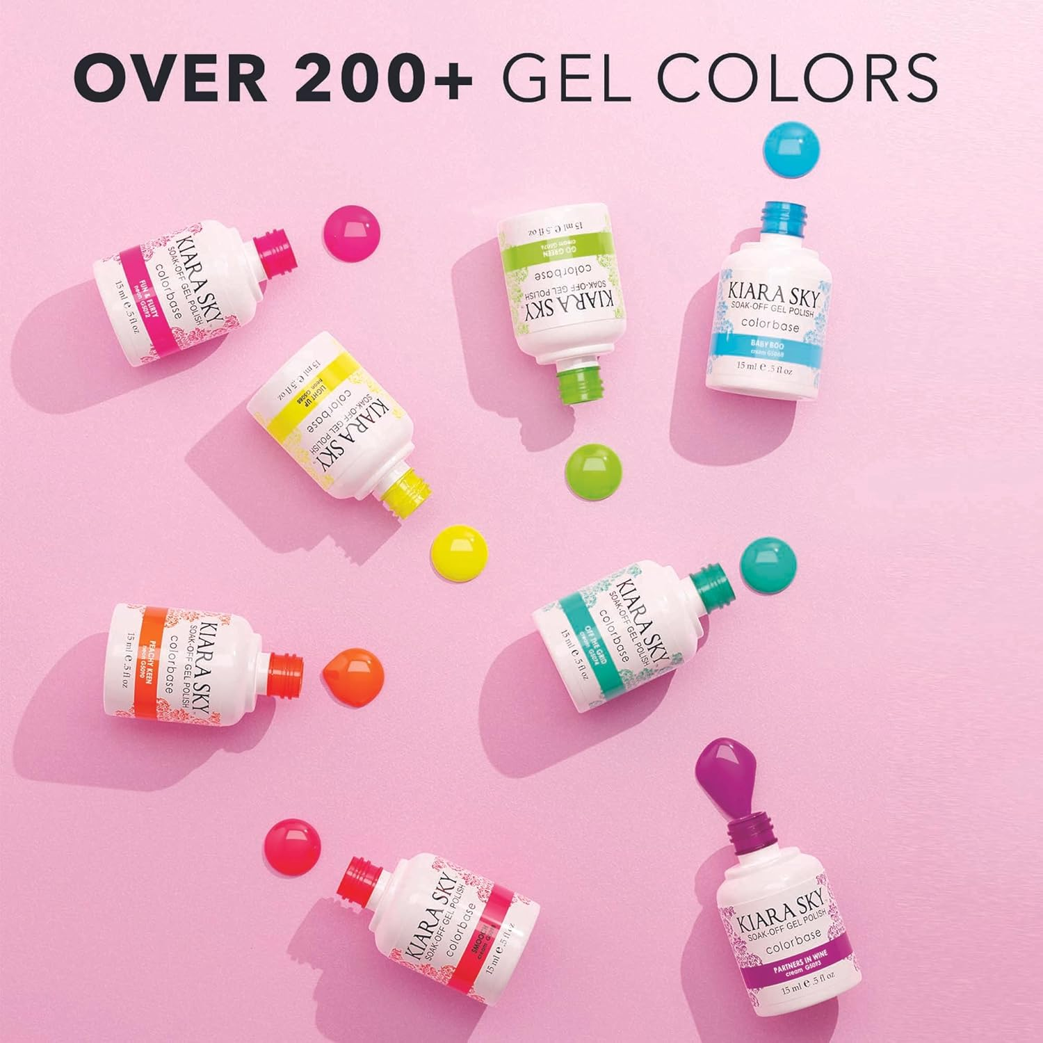 Kiara Sky Soak-Off Gel Polish, G608 Taup-Less, 15 Ml - G569 Femme Fatale image number 7