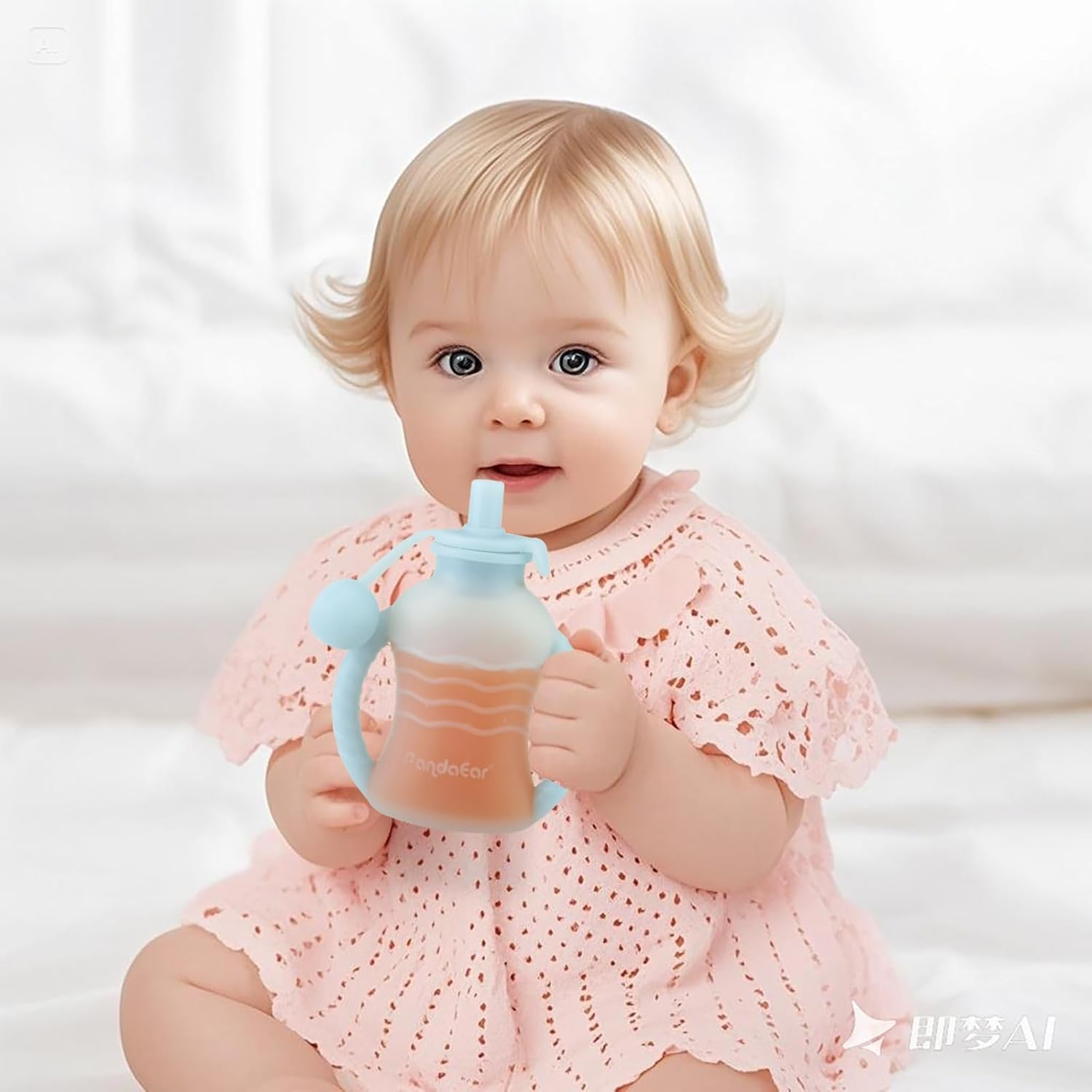 Pandaear 3 Pack Reusable Silicone Baby Food Pouches with 3 Puree Feeder Spoons & Funnel | 4Oz Toddler Food Storage Pouch with Handle | Bpa-Free Baby Squeeze Pouches for Homemade Purees image number 6