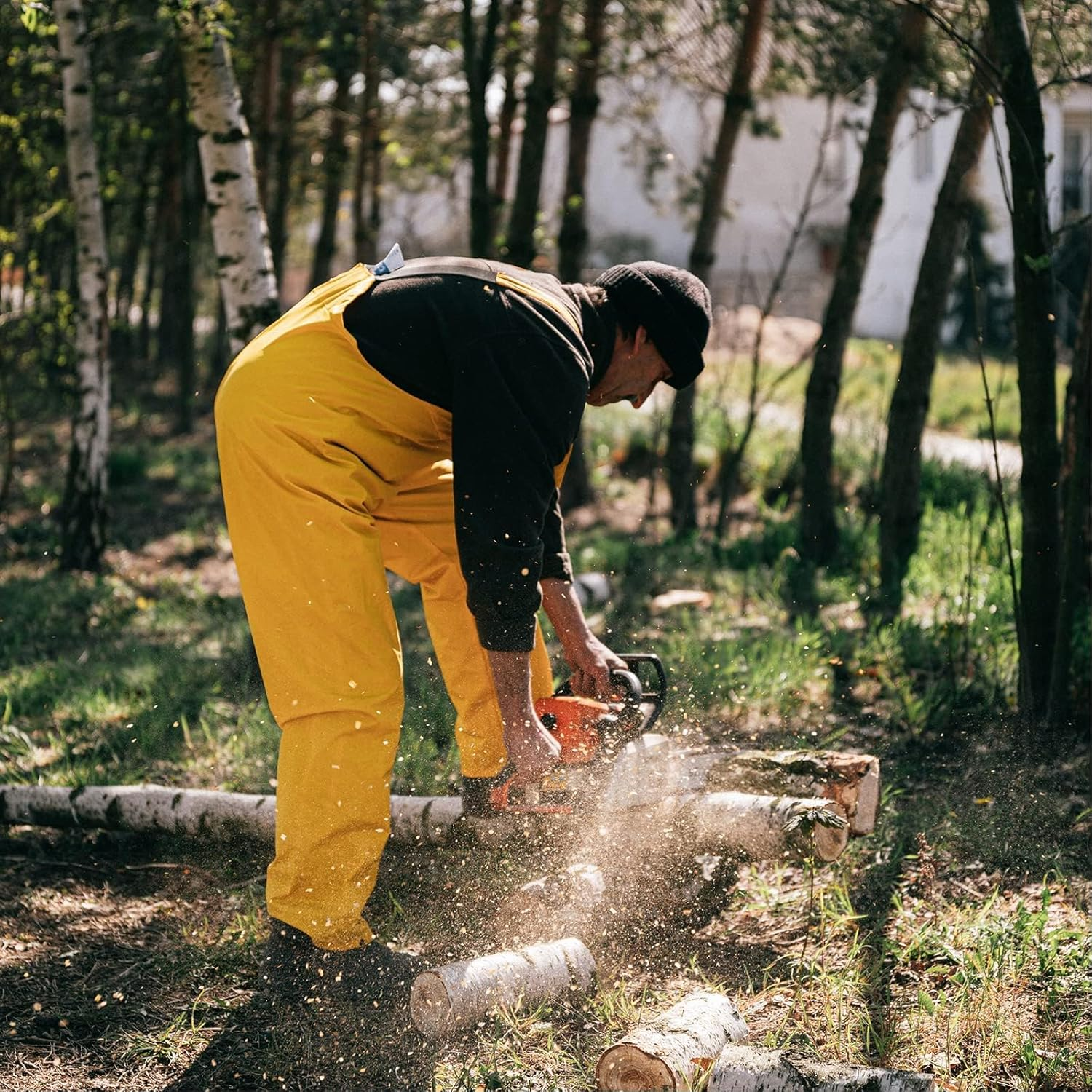 4 Pack 16 Inch Chainsaw Chain 3/8" LP Pitch .043'' Gauge 56 Drive Links Fits Milwaukee, EGO, Dewalt, Greenworks and More image number 4