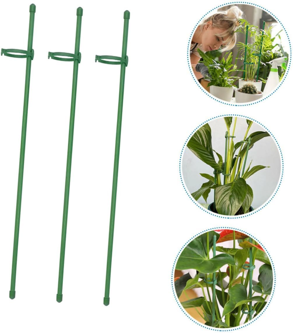 12Sets Garden Single Stem Support Stake Plant Cage Support Stakes for Vegetable Plant Support Stakes Flowers for Hanging and Peony in Your Gardening Supplies image number 5