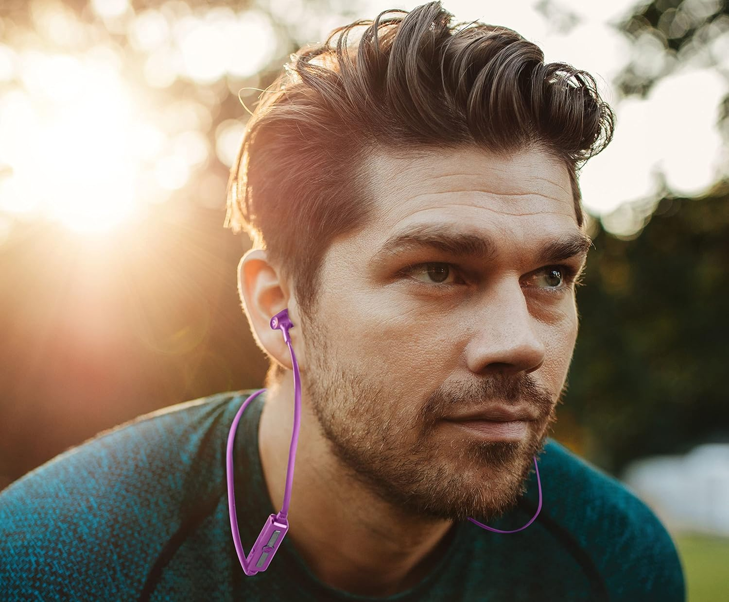 AQL Antartide | Bluetooth Headphones | Wired Headphones with Microphone and Integrated Answer Button for Smartphones - Stereo - 3.5Mm Jack - Pink - Pink image number 5