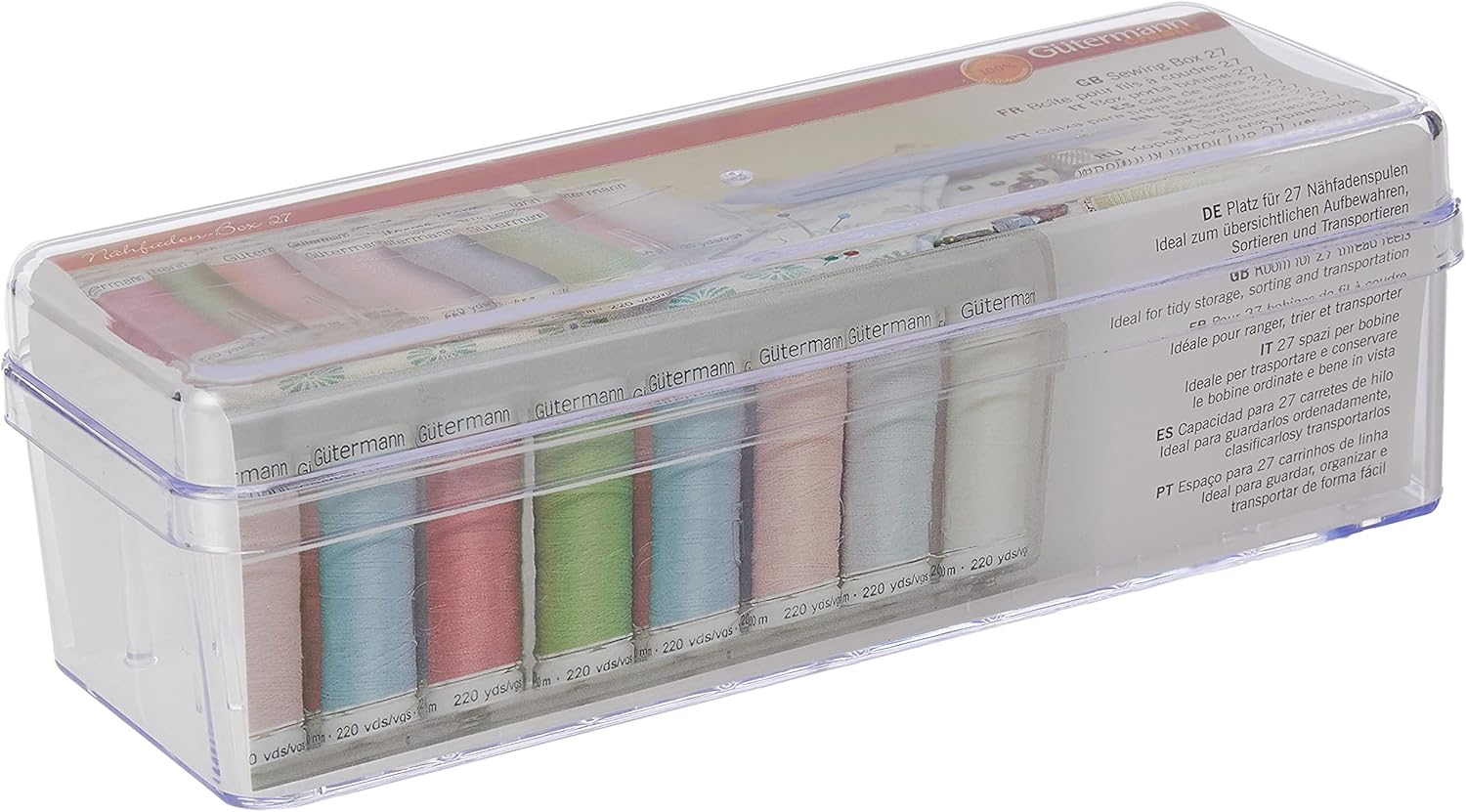 Gutermann Sewing Thread Box: 27 Spool image number 3
